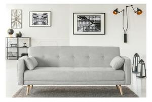 Stuttgart világosszürke kinyitható kanapé, 212 cm - Cosmopolitan Design