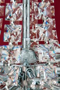 Ambassador kristály csillár, króm, 45 cm, 9xE14