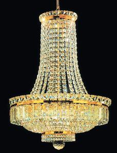 Ambassador kristály csillár, arany, 60 cm, 15xE14