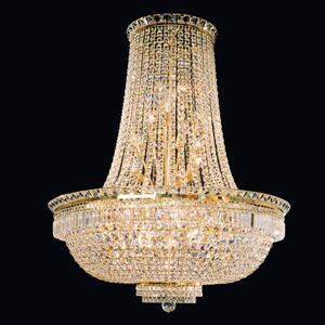 Ambassador kristály csillár, arany, 120 cm, 32xE27