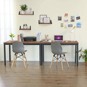 Rusztikus barna íróasztal 120 x 60 x 76 cm