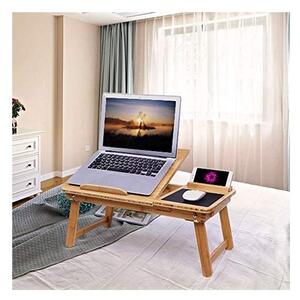 Bambusz laptop állvány 55 x 35 x 23 cm