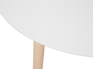 Kerek Fehér Étkezőasztal 120 cm BOVIO