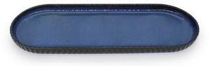 Toro ovális cseréptányér, 36 x 13,5 cm, kék