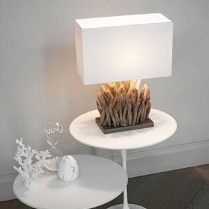SNELL modern asztali lámpa, kávészín