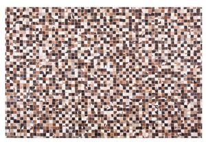 Modern patchwork szőnyeg 160x230 cm barna-bézs KONYA