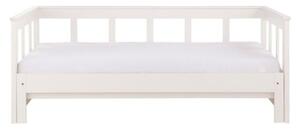 Pino fehér tömör fenyőfa kinyitható ágy, 90/180 x 200 cm - Vipack