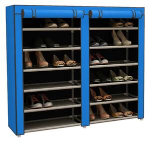 Mobil cipőtároló szekrény 4 színben-kék
