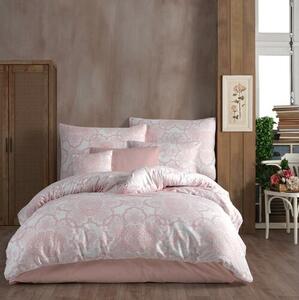 Lisle pamut ágynemű, rózsaszín, 220 x 200 cm, 2x 70 x 90 cm