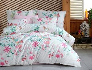 Vitalis pamut ágynemű, rózsaszín, 140 x 200 cm, 70 x 90 cm