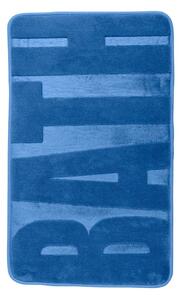 Kék memóriahabos fürdőszobai kilépő, 80 x 50 cm - Wenko