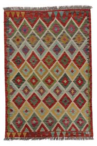 Kilim szőnyeg Chobi 161x103 kézi szövésű afgán gyapjú kilim