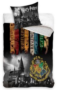 Harry Potter Egy éjszaka Roxfortban pamut ágynemű, 140 x 200 cm, 70 x 90 cm