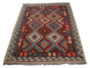 Chobi Kilim szőnyeg 157x104 kézi szövésű afgán gyapjú kilim