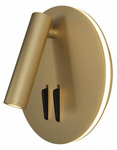 PICCOLO matt arany színű Modern fali lámpa x