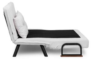 Design összecsukható kanapé Hilarius II 133 cm krém