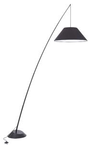CAMPANULA matt fekete színű Modern álló lámpa 1xE27