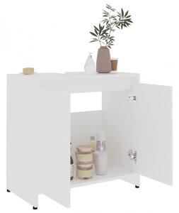 Fehér forgácslap fürdőszobaszekrény 60 x 33 x 61 cm