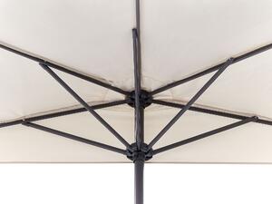 Félköríves bézs napernyő ⌀ 270 cm GALATI