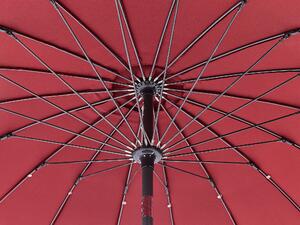 Sötétpiros napernyő ⌀ 255 cm BAIA
