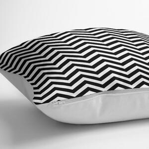 Stardust fekete-fehér pamutkeverék párnahuzat, 45 x 45 cm - Minimalist Cushion Covers