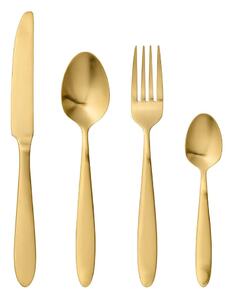 Cutlery Eleganza 4 db-os aranyszínű evőeszköz készlet - Bloomingville