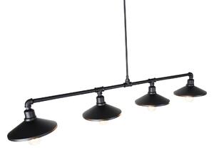 Ipari függesztett lámpa fekete - 4 lézer