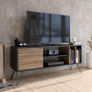 Mistico dió-fekete tv állvány 140 x 58 x 35 cm