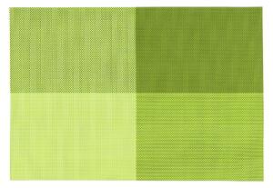 DeLuxe alátét zöld, 30 x 45 cm, 4 db-os szett