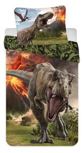 Egyszemélyes pamut gyerek ágyneműhuzat 140x200 cm Jurassic World "Volcano" – Jerry Fabrics