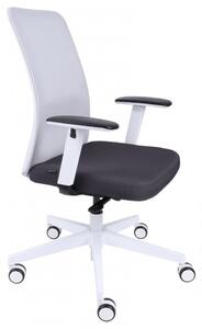 GRO-Nico WS White ergonomikus forgószék deréktámasszal