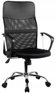 OCF-7 Irodai szék, 58x105-115x60, kék/fekete