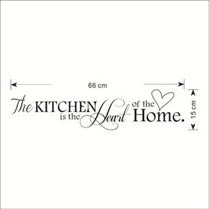 Falmatrica"A konyha az otthon szíve" 66x15 cm