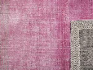 Szürke és rózsaszín szőnyeg 160 x 230 cm ERCIS