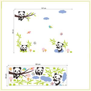 Falmatrica"Panda" 80x107 cm