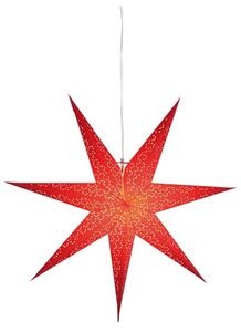 Dot piros világító csillag dekoráció, ⌀ 70 cm - Star Trading