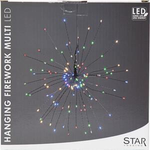 Firework függő világító LED dekoráció, ⌀ 26 cm - Star Trading