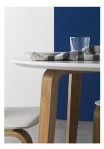 Fehér kerek étkezőasztal, ⌀ 110 cm - Geese