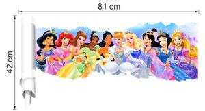 Falmatrica"Disney hercegnők 2" 42x81 cm