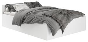 Ágyneműtartós ágy, ágyráccsal 200x100cm fehér