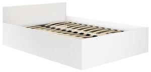 Ágyneműtartós ágy, ágyráccsal 200x160cm fehér