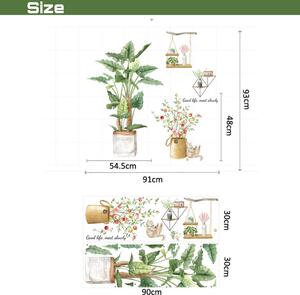 Falmatrica "Növények cserépben 2" 93x91 cm