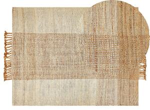 Bézs jutaszőnyeg 140 x 200 cm HAMZALAR