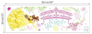Falmatrica "Belle hercegnő" 43x86cm