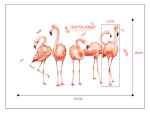 Falmatrica "Flamingók 3" 141x85cm