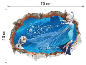 Falmatrica "Elsa és Olaf 2" 50x70cm