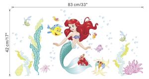 Falmatrica "Ariel - A kis hableány" 42x83cm