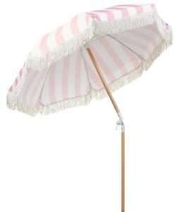 Fehér és rózsaszín napernyő ⌀ 150 cm MONDELLO