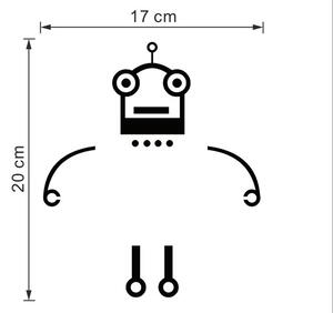 Matrica kapcsolóra " Robot" 20x17 cm