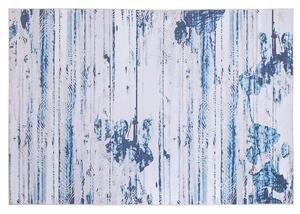 Kék és bézs szőnyeg 140 x 200 cm BURDUR
